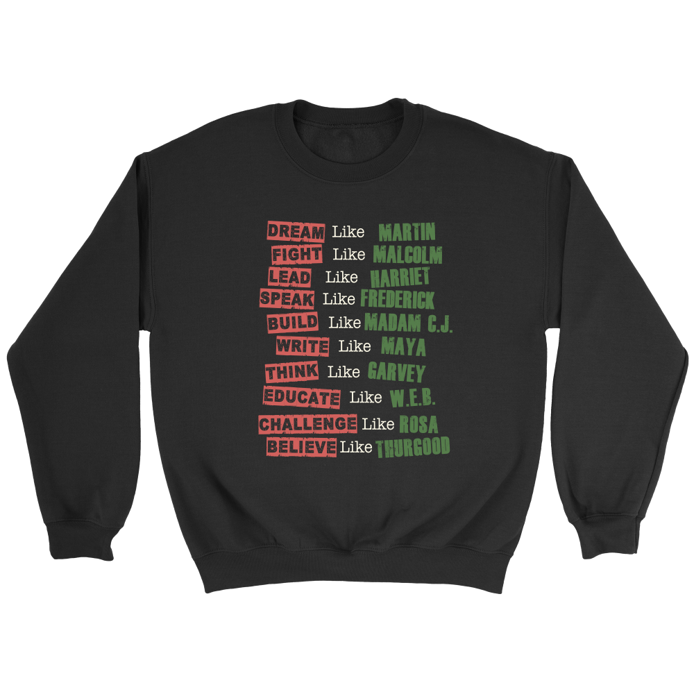 Fight Like Melanin Icons Sweatshirt