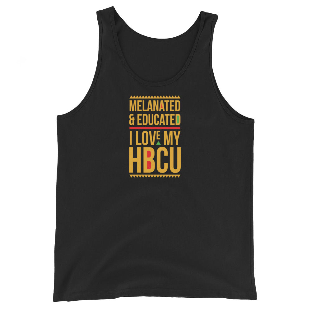 Melanated & Educated - I Love My HBCU Tank